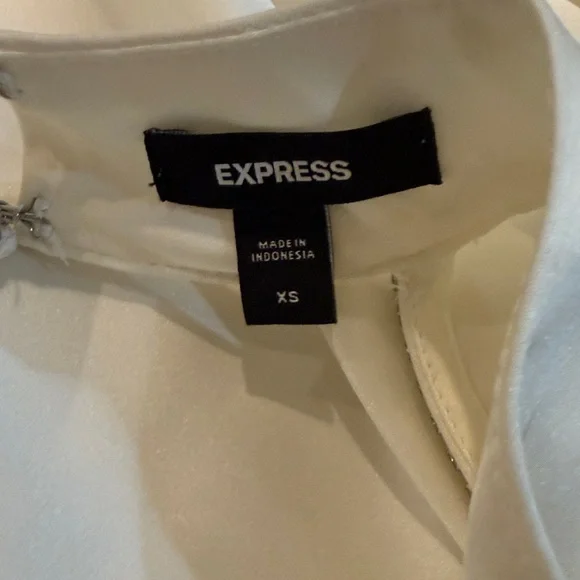 Express Cream Women's Blouse S - Picture 3 of 3